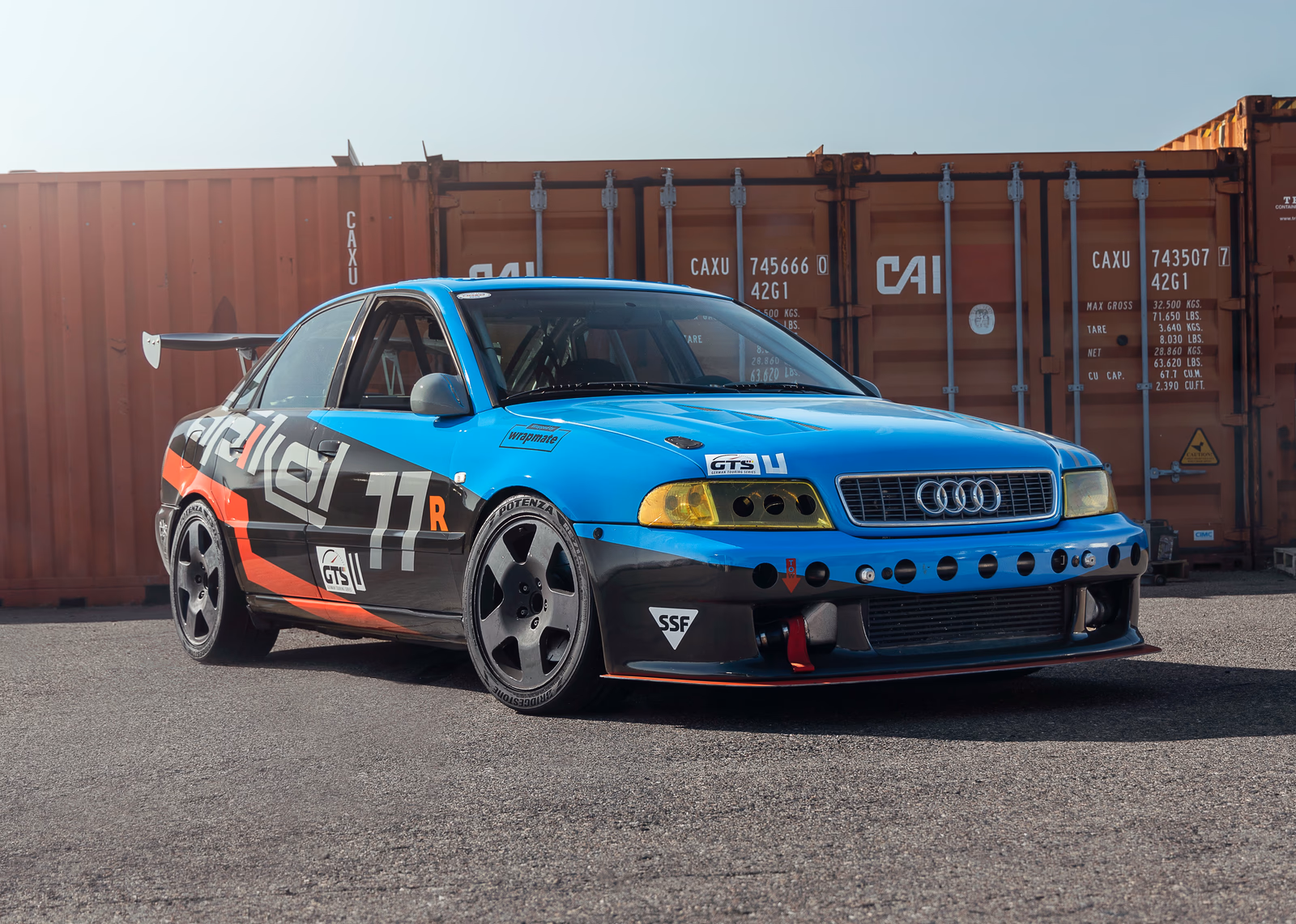Apikol Audi A4 vehicle wrap