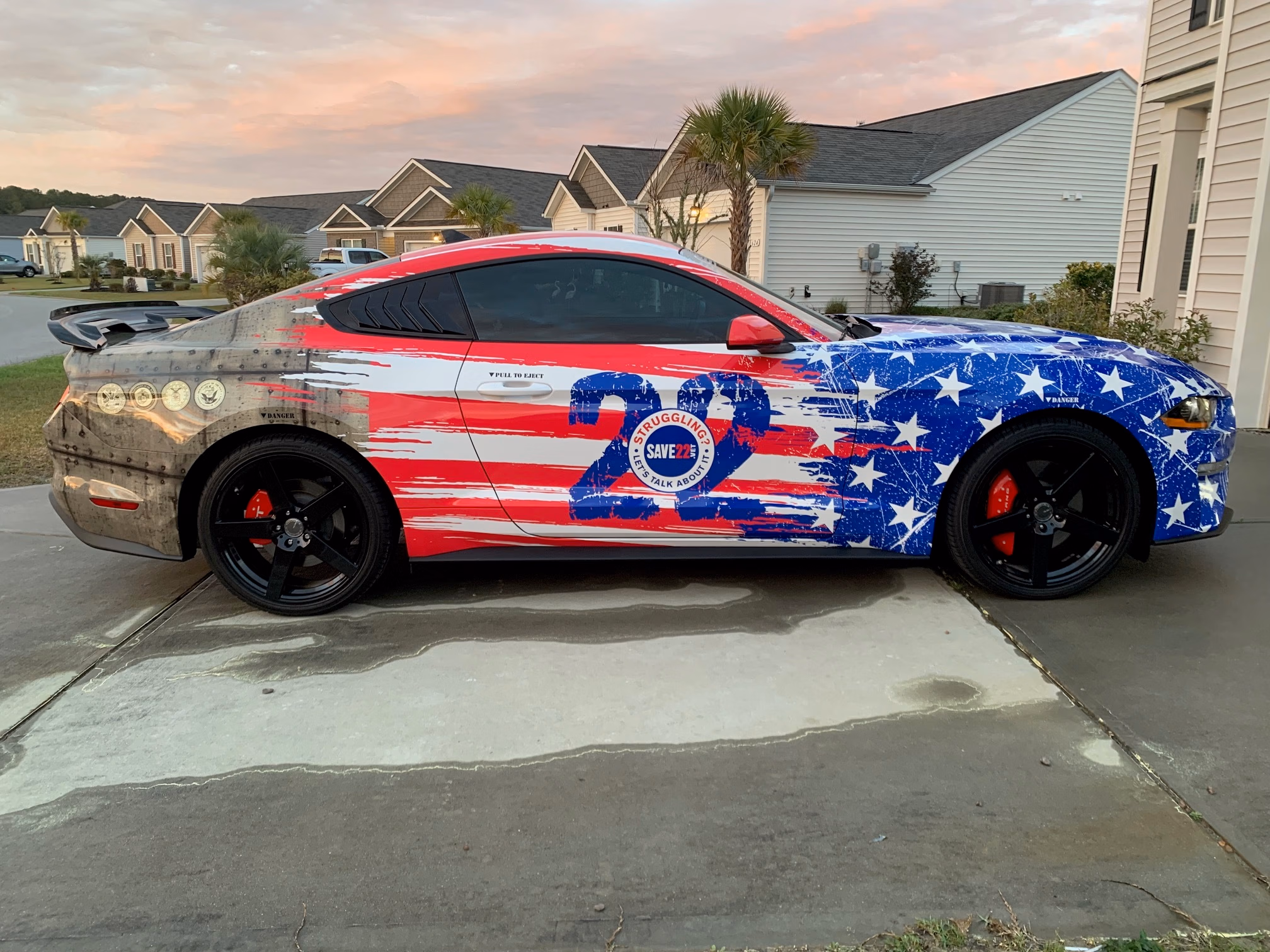 SAVE22 vehicle wrap