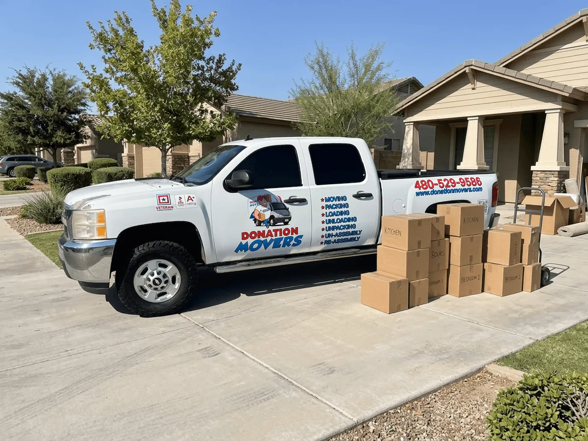 Spot graphics on a Chevrolet Silverado truck in Phoenix, AZ
