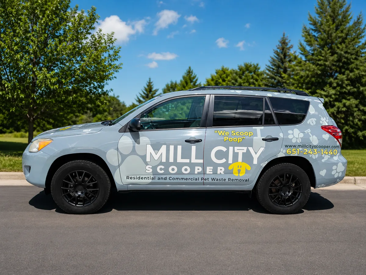 Full wrap on a Toyota RAV4 SUV in Chanhassen, MN