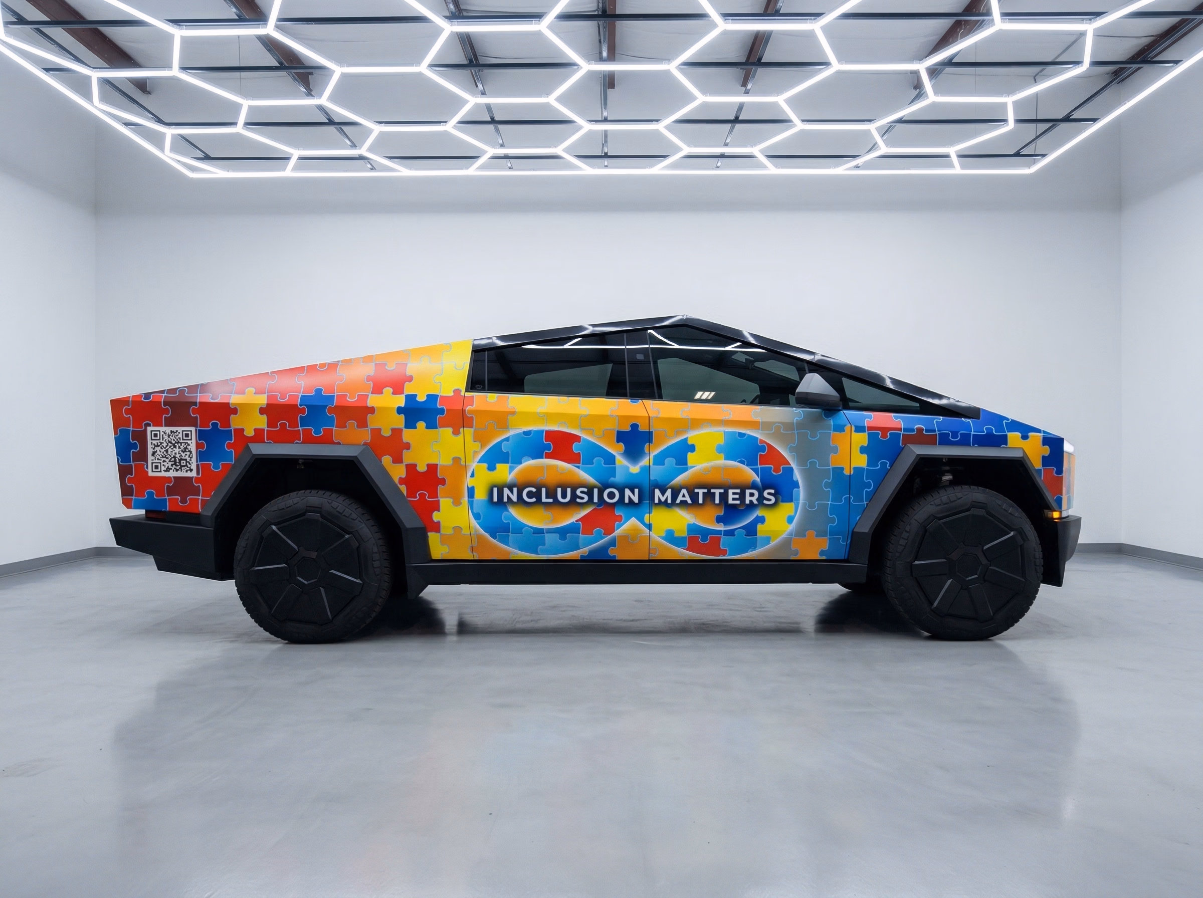 We Rock The Specturm Kids Gym vehicle wrap in Snellville, GA