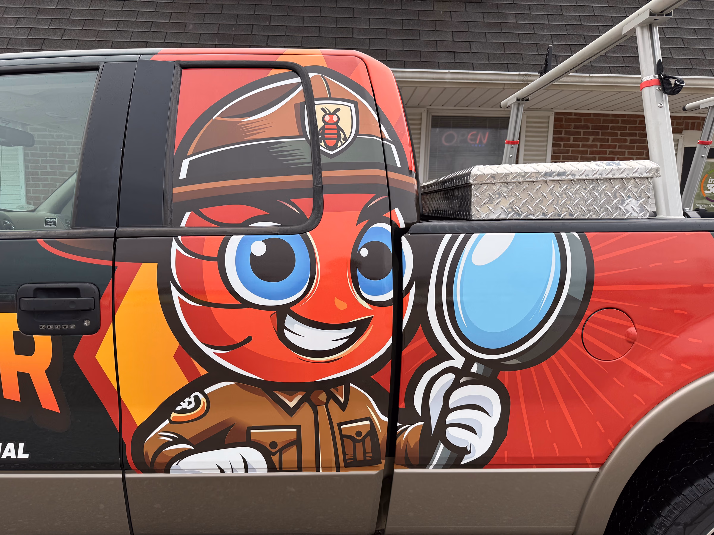 Ranger Pest Control vehicle wrap in Dallastown, PA