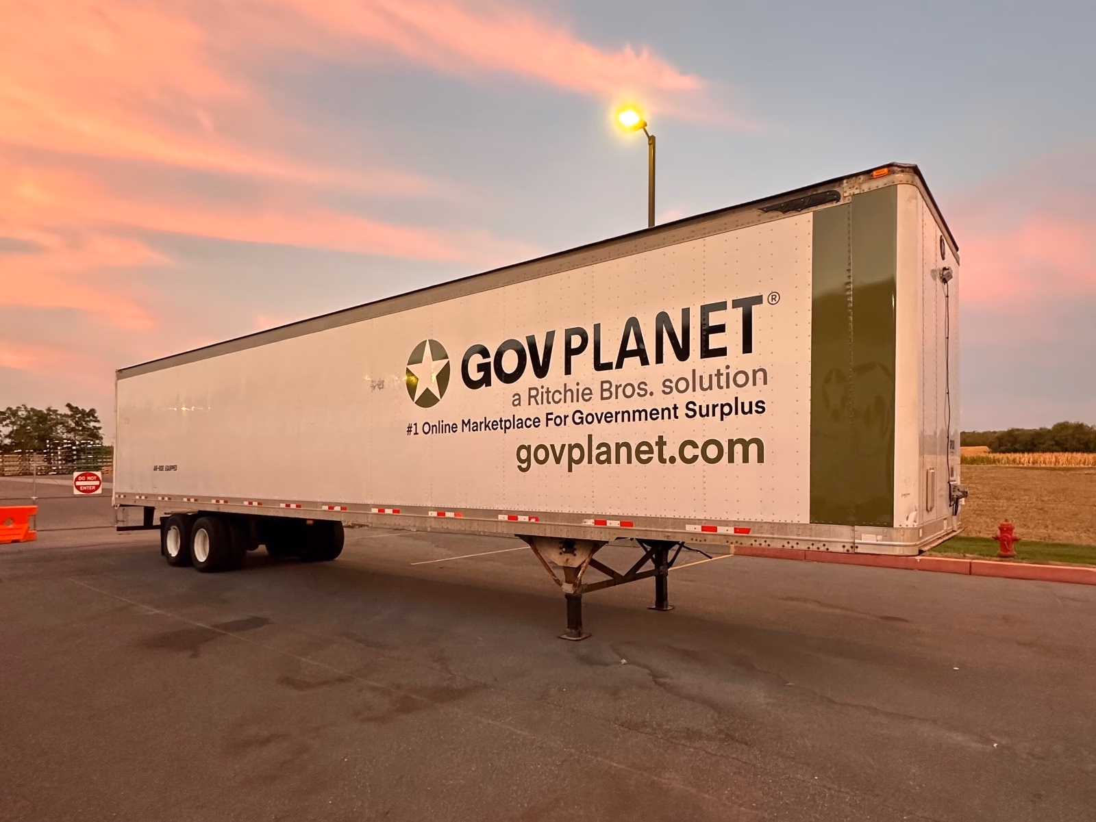 GovPlanet vehicle wrap in Westchester, IL