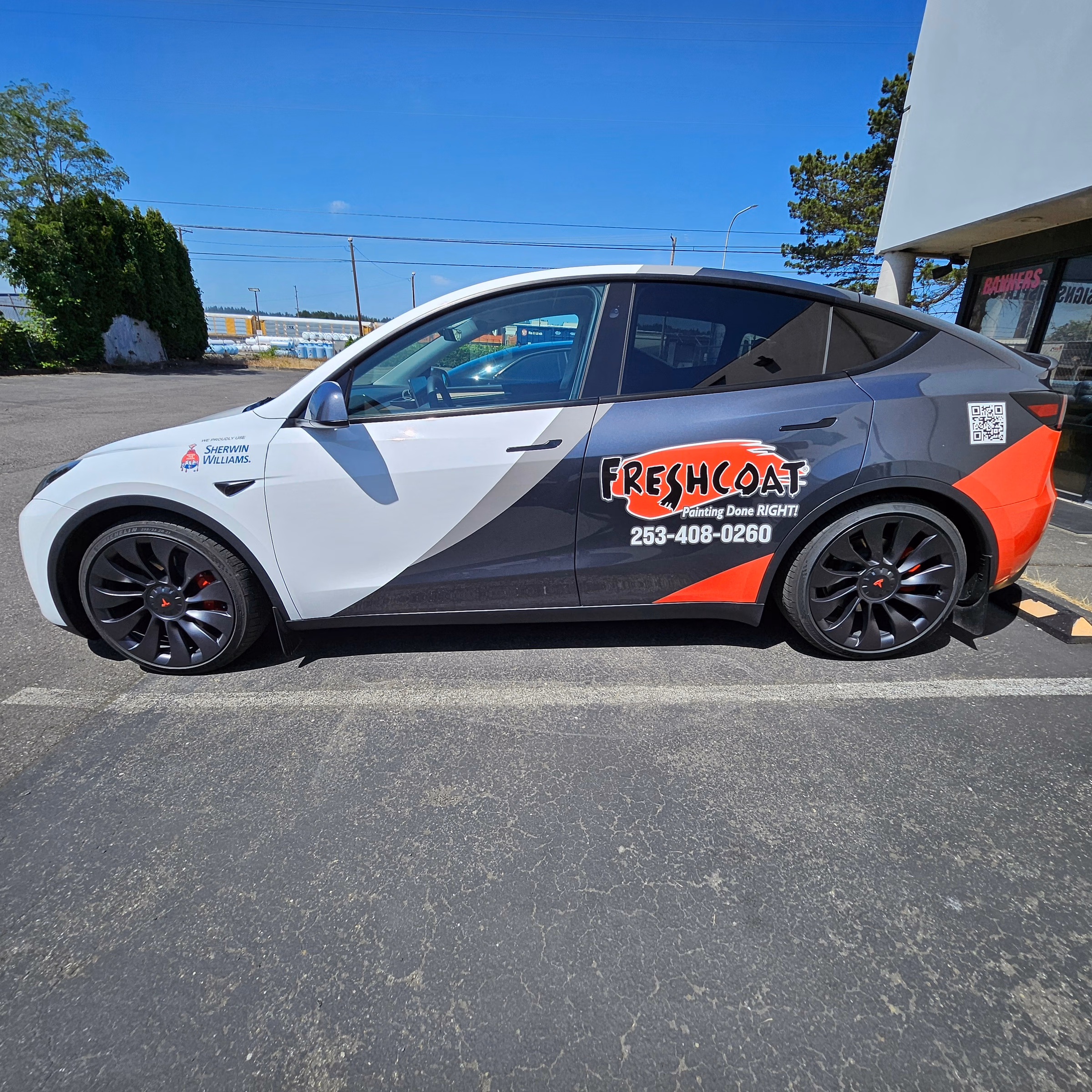 FreshCoat Painting vehicle wrap in Bonney Lake, WA