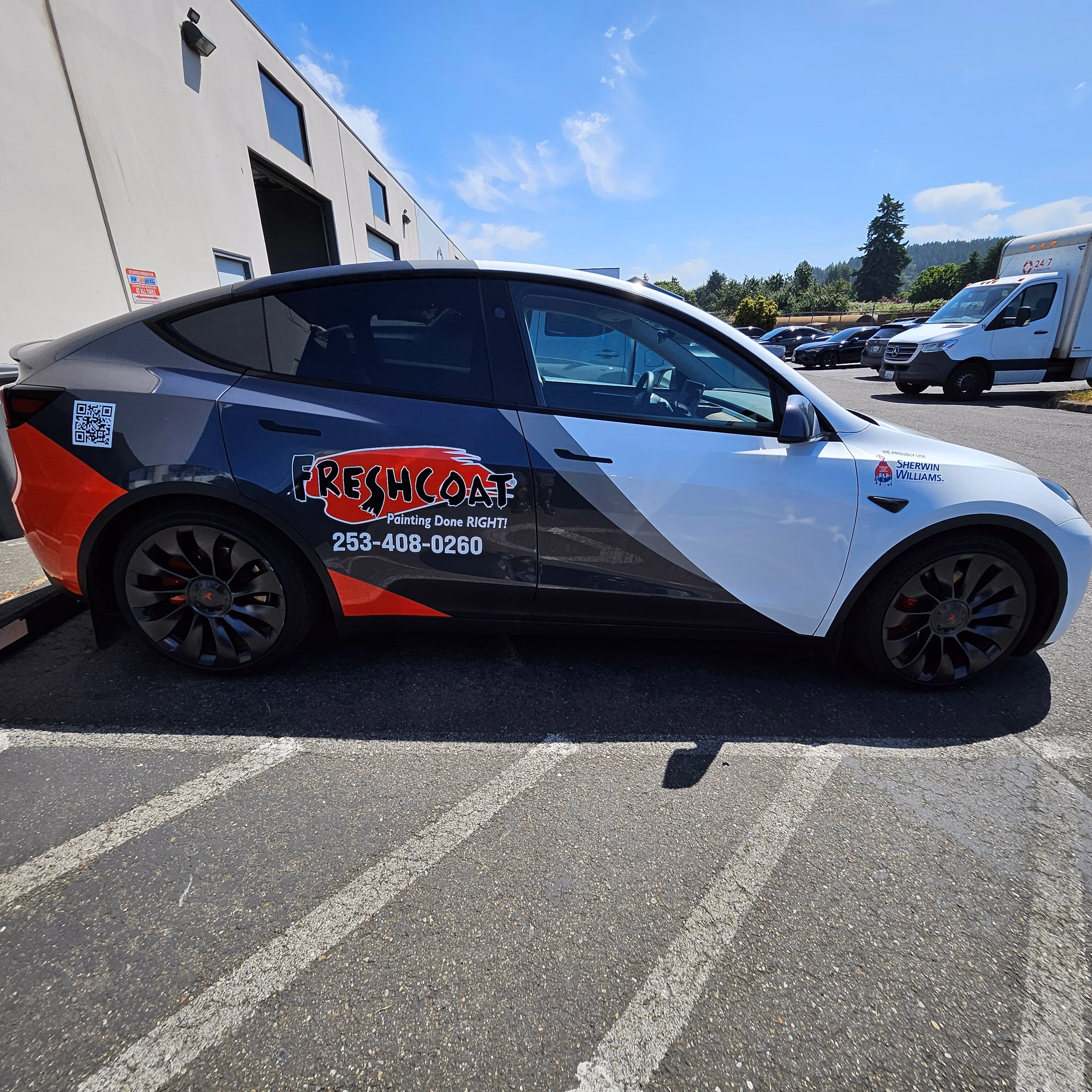 FreshCoat Painting vehicle wrap in Bonney Lake, WA