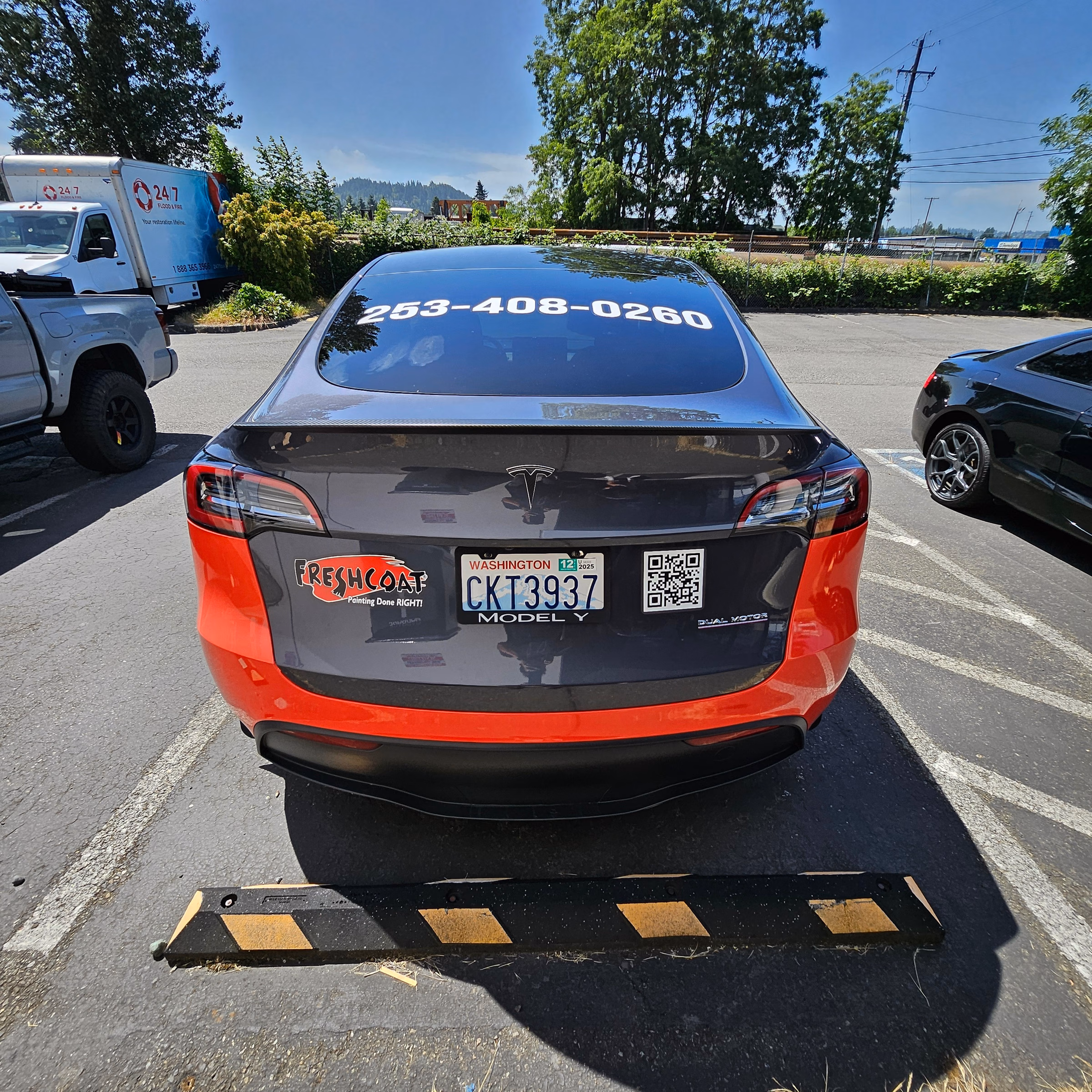 FreshCoat Painting vehicle wrap in Bonney Lake, WA