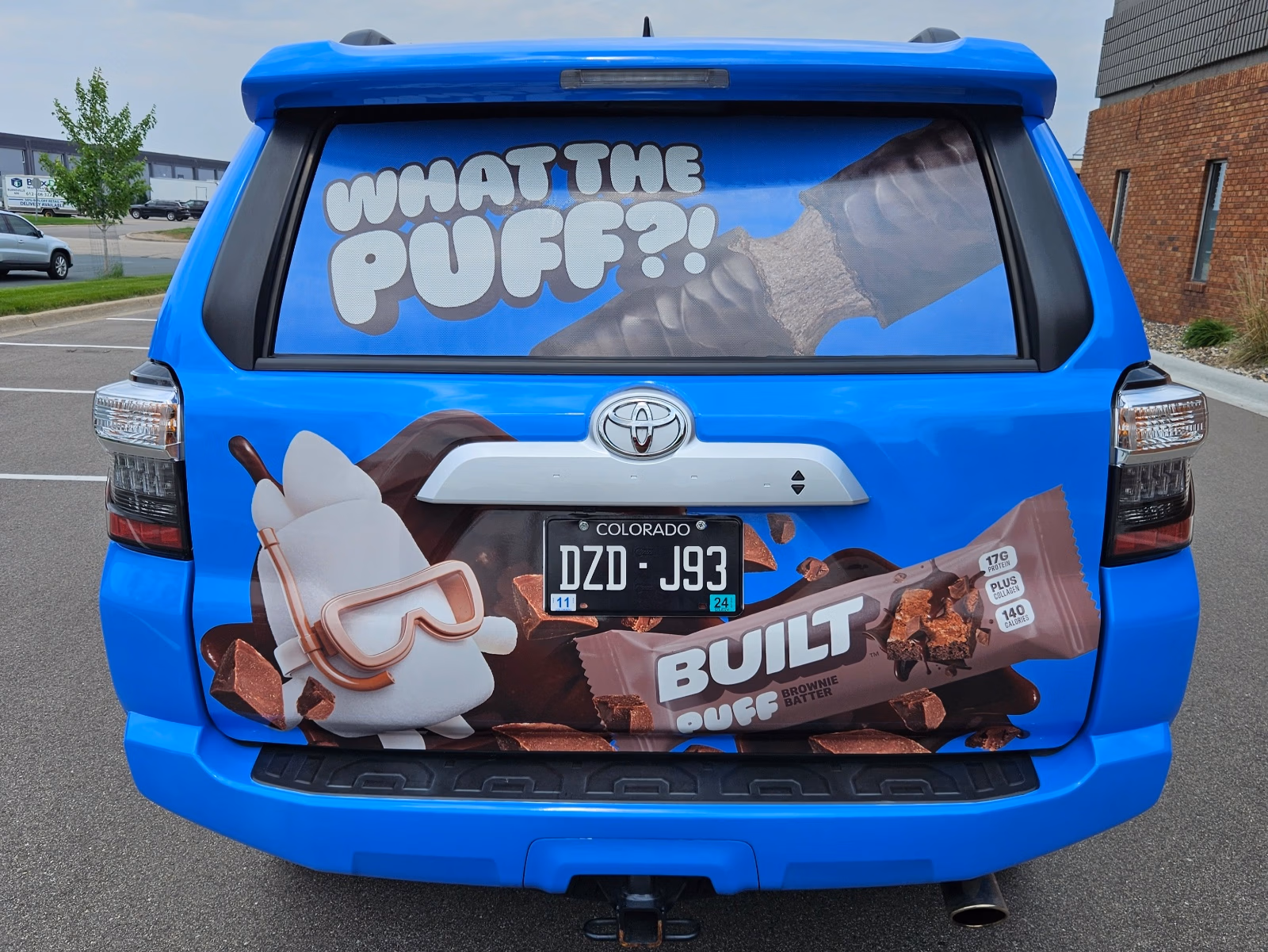 Built vehicle wrap in Boulder, CO