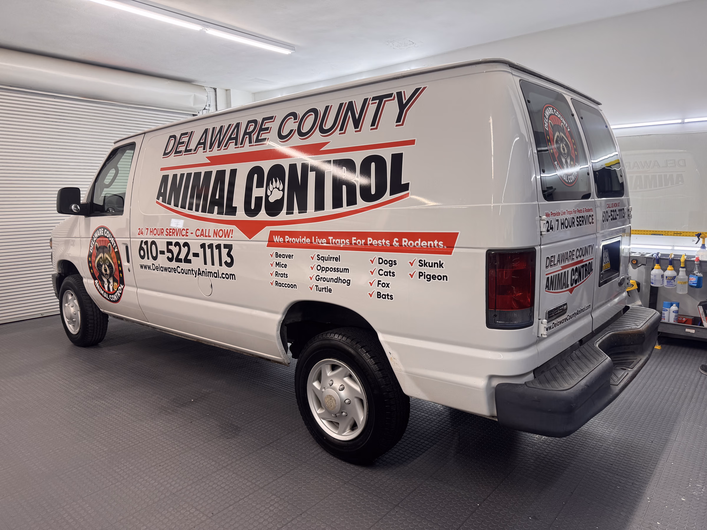 Delaware County Animal Control vehicle wrap in Darby, PA