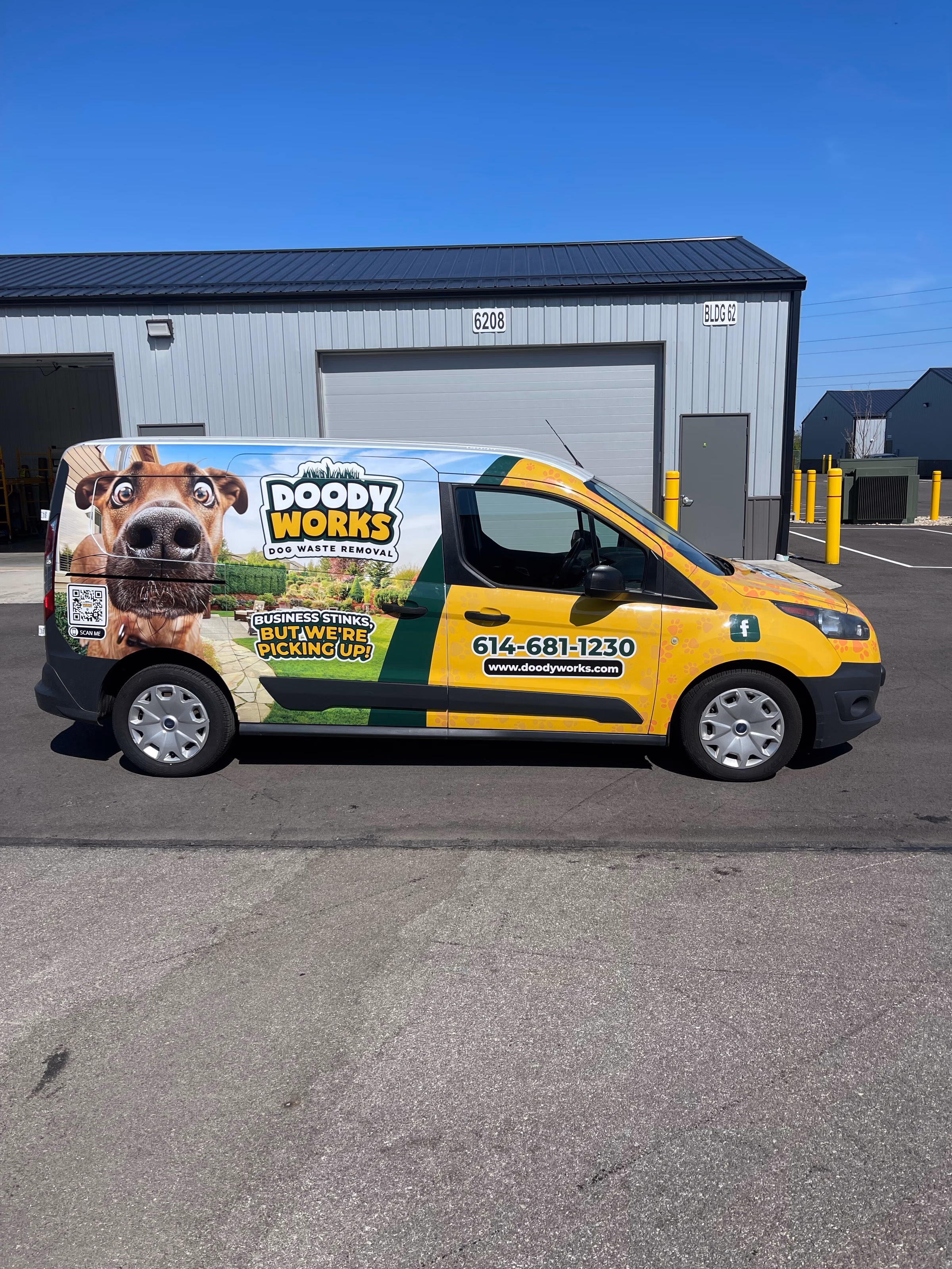 Doody Works vehicle wrap in Lewis Center, OH