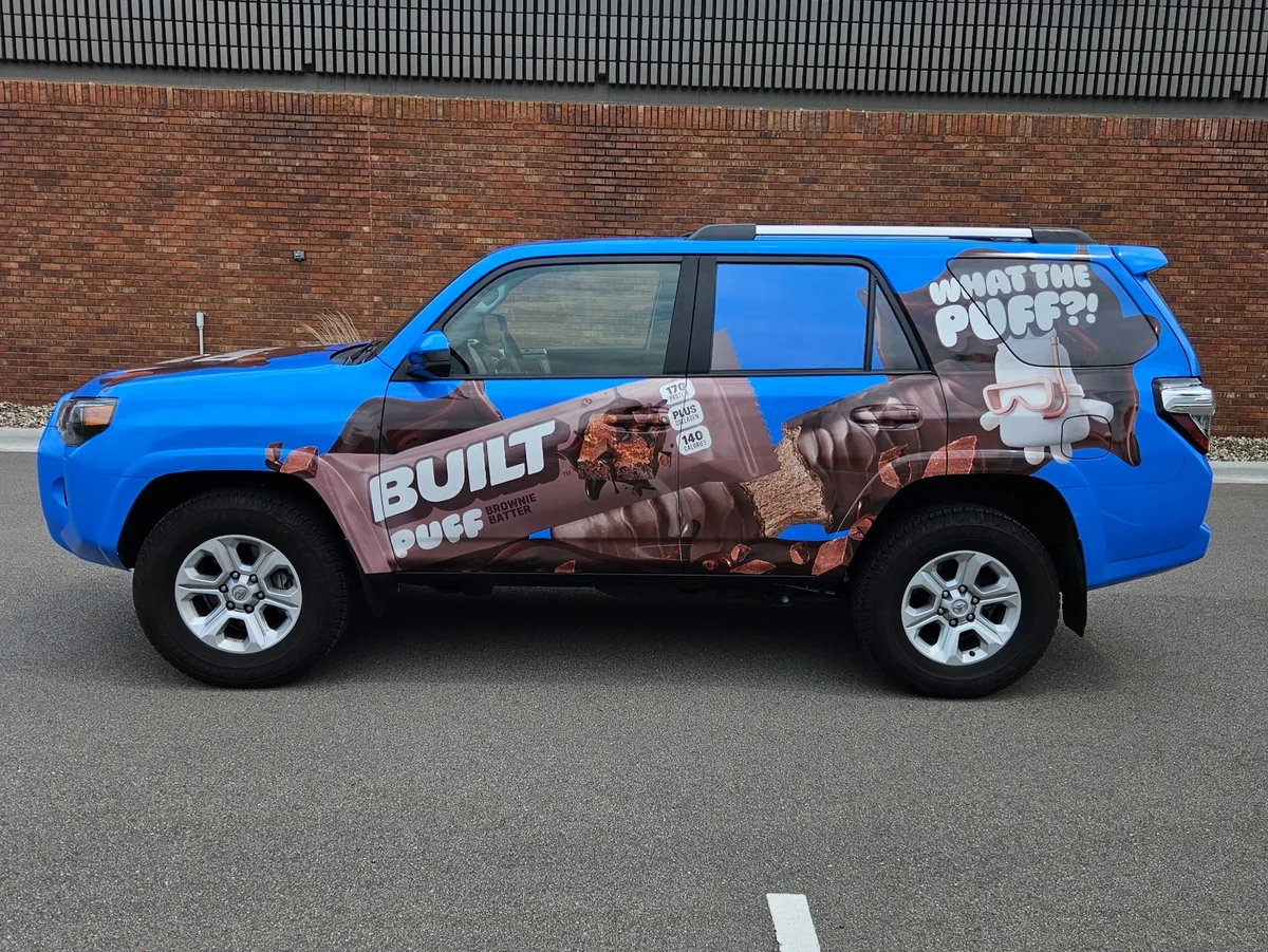 Full wrap on a Rivian R1S SUV in Boulder, CO