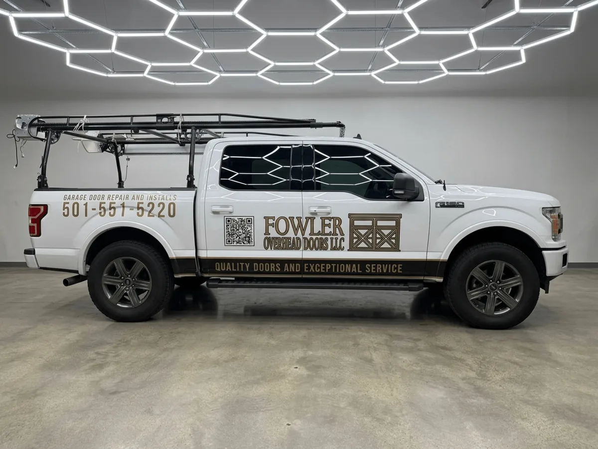 Partial wrap on a Ford F-150 truck in Benton, AR