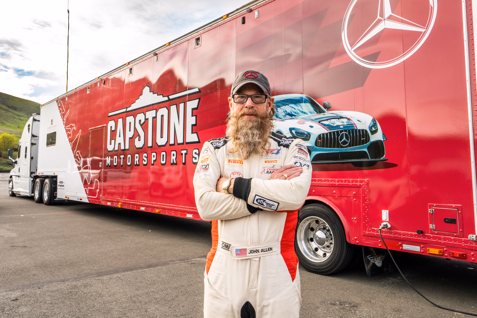 Capstone Motorsports vehicle wrap in Denver, CO