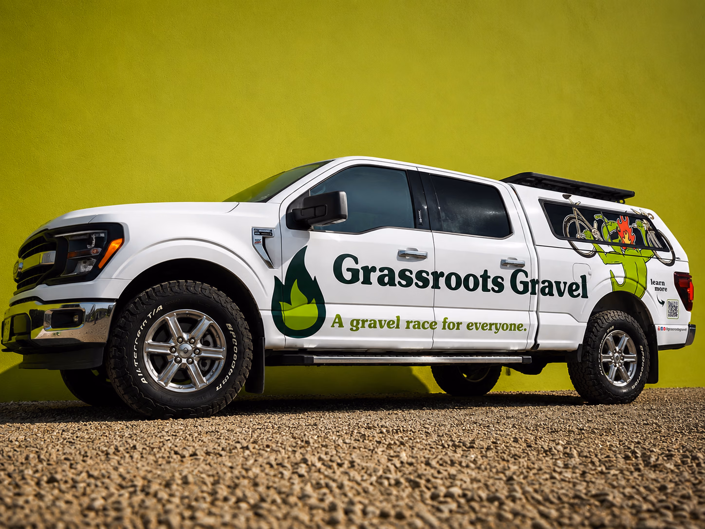 Grassroots Gravel vehicle wrap in Pueblo, CO