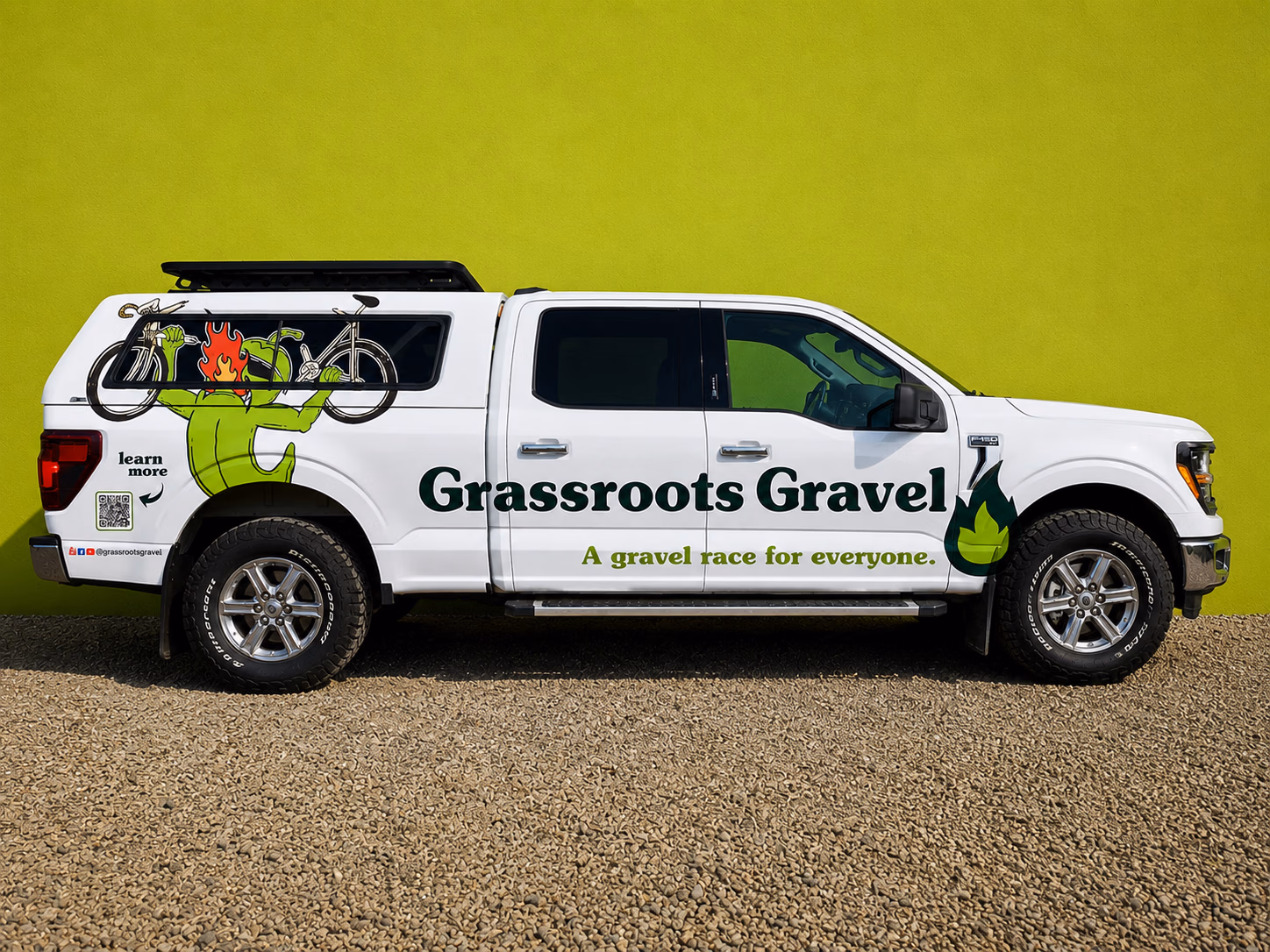 Grassroots Gravel vehicle wrap in Pueblo, CO