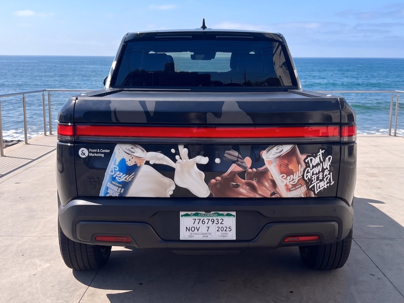 Spylt vehicle wrap in Burbank, CA