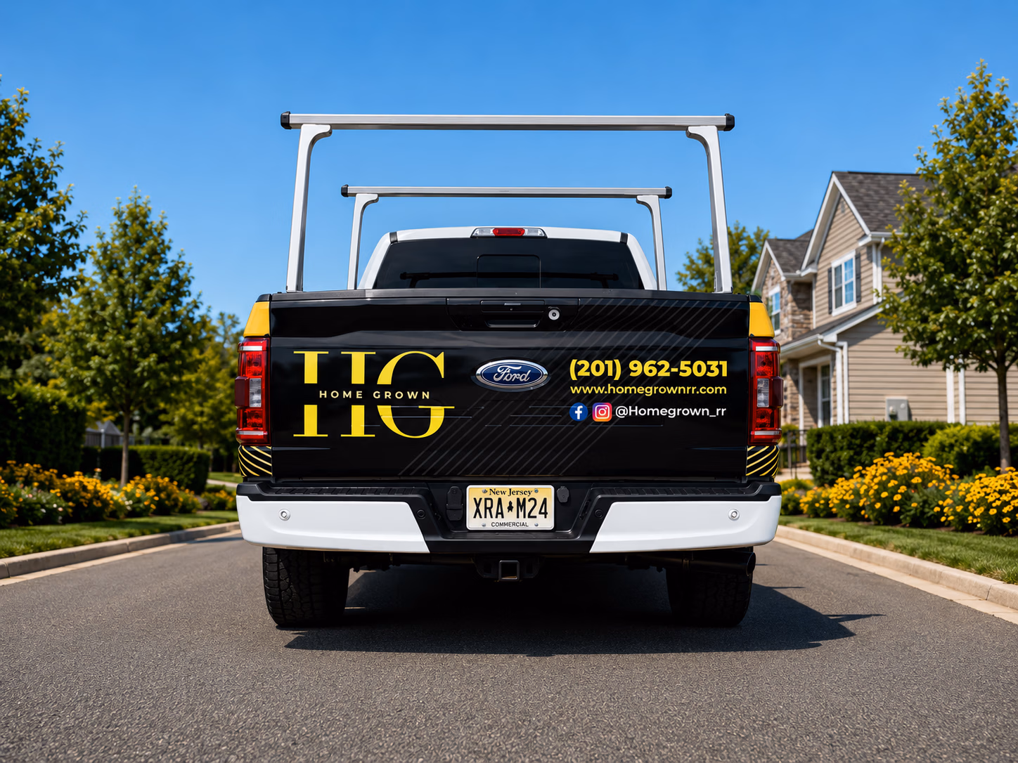Home Grown vehicle wrap in Bergenfield, NJ