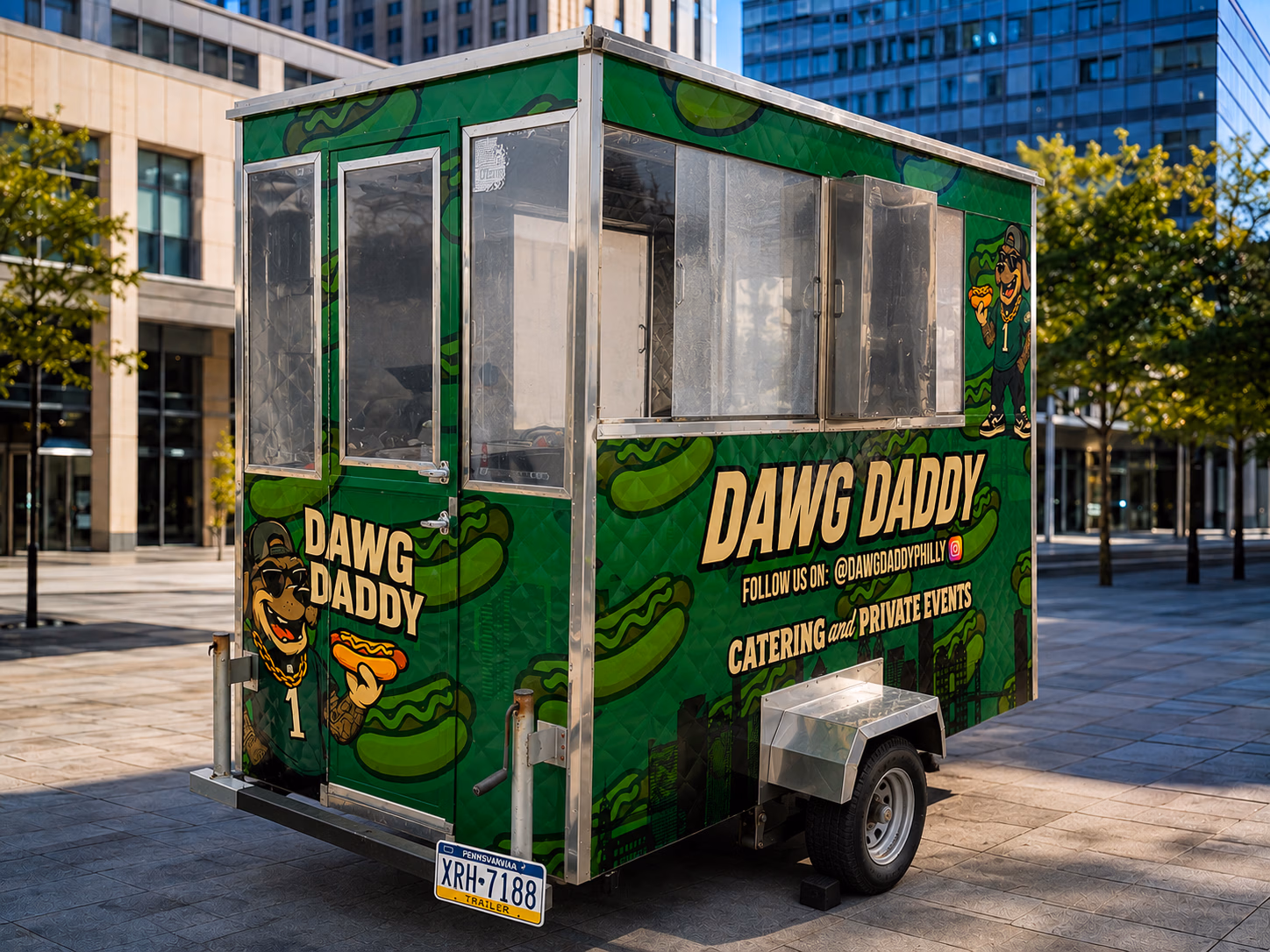 Dawg Daddy vehicle wrap in Philadelphia, PA