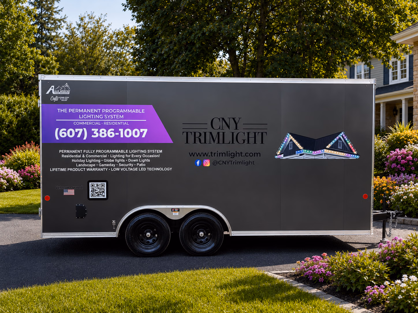 CNY Trimlight vehicle wrap in Oneonta, NY