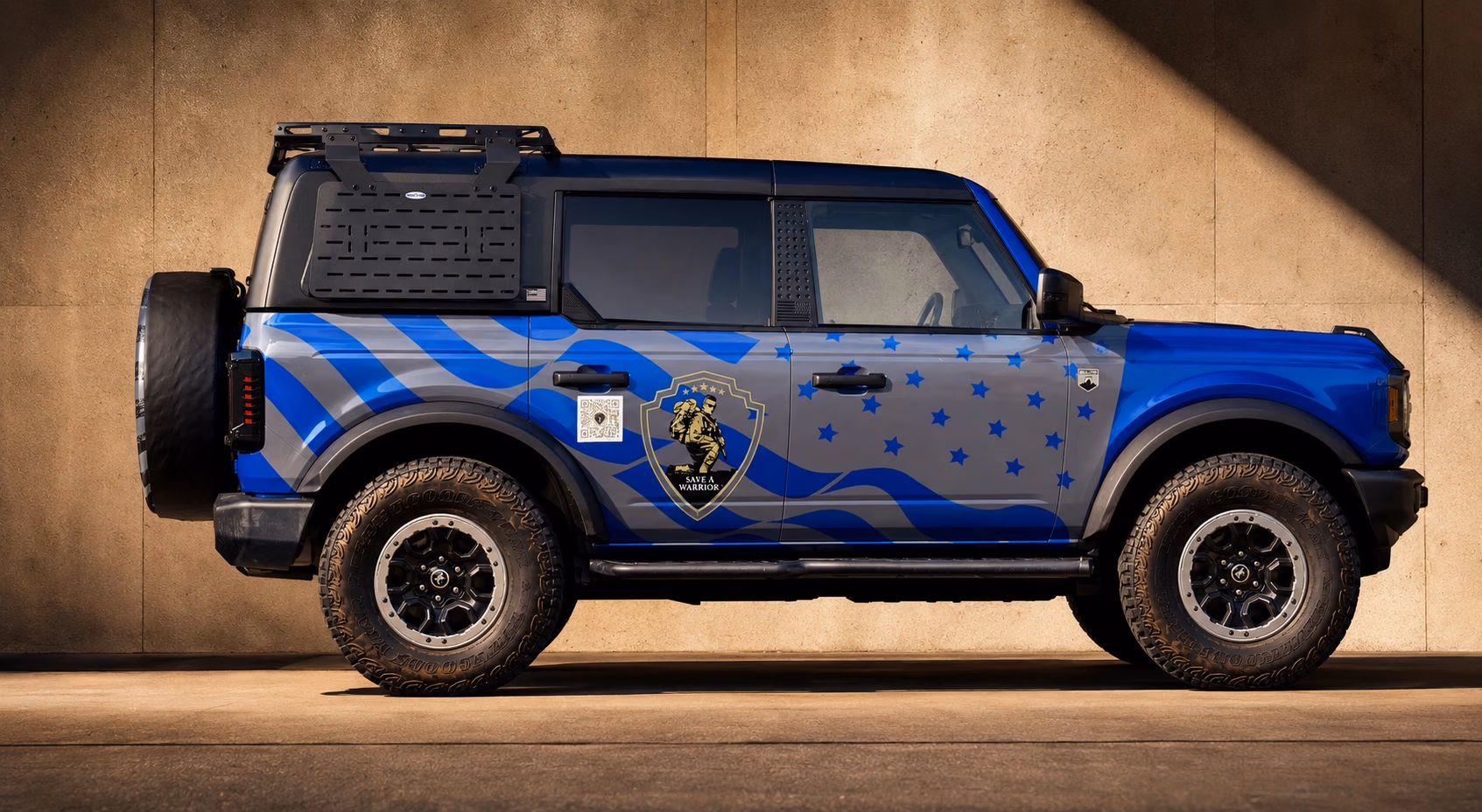 Save A Warrior vehicle wrap in Jerome, ID
