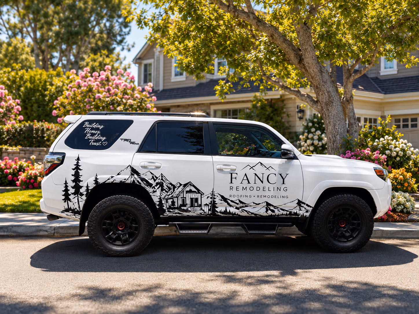 Fancy Remodeling vehicle wrap in Thousand Oaks, CA