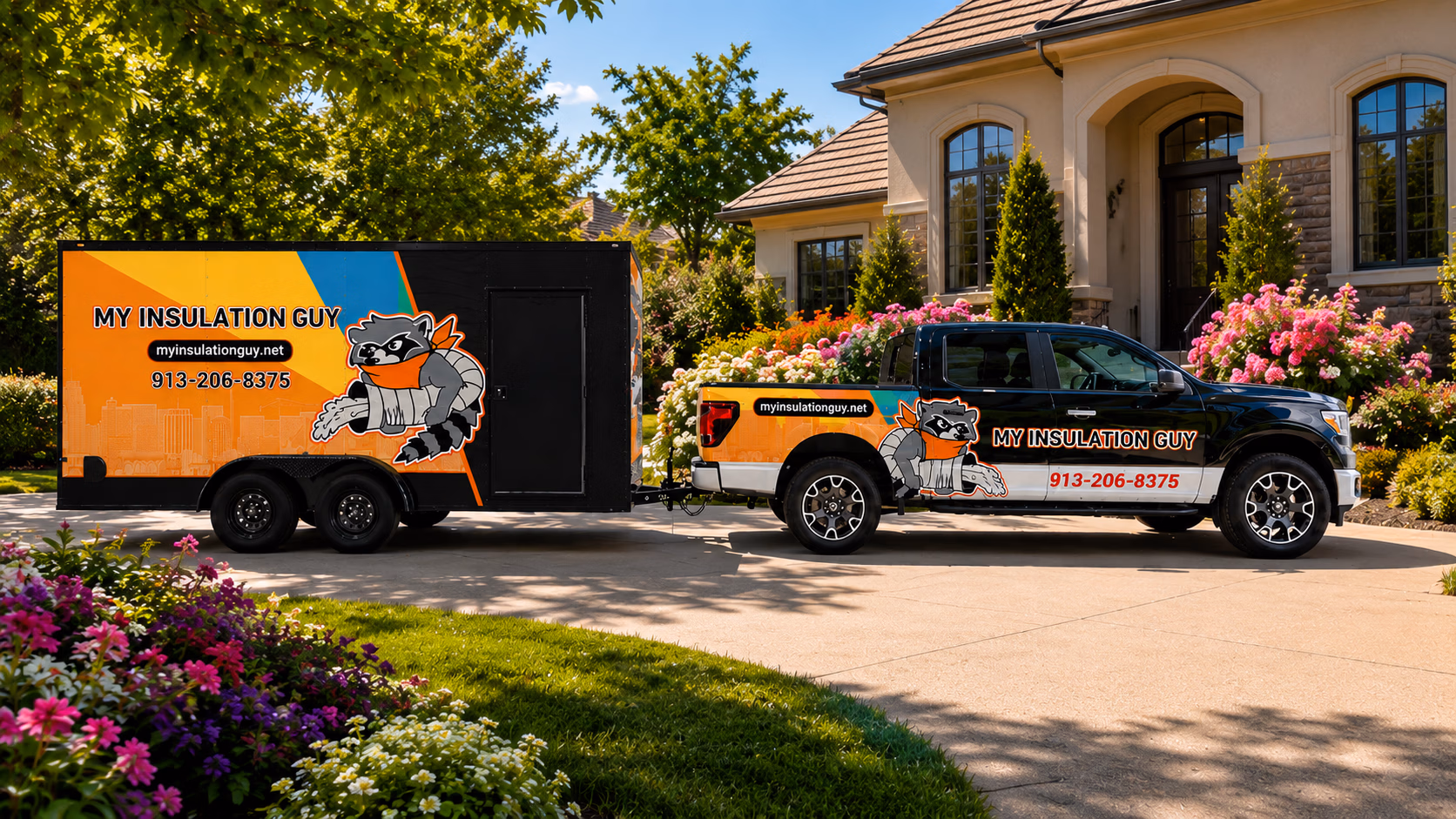 My Insulation Guy vehicle wrap in Kansas City, KS