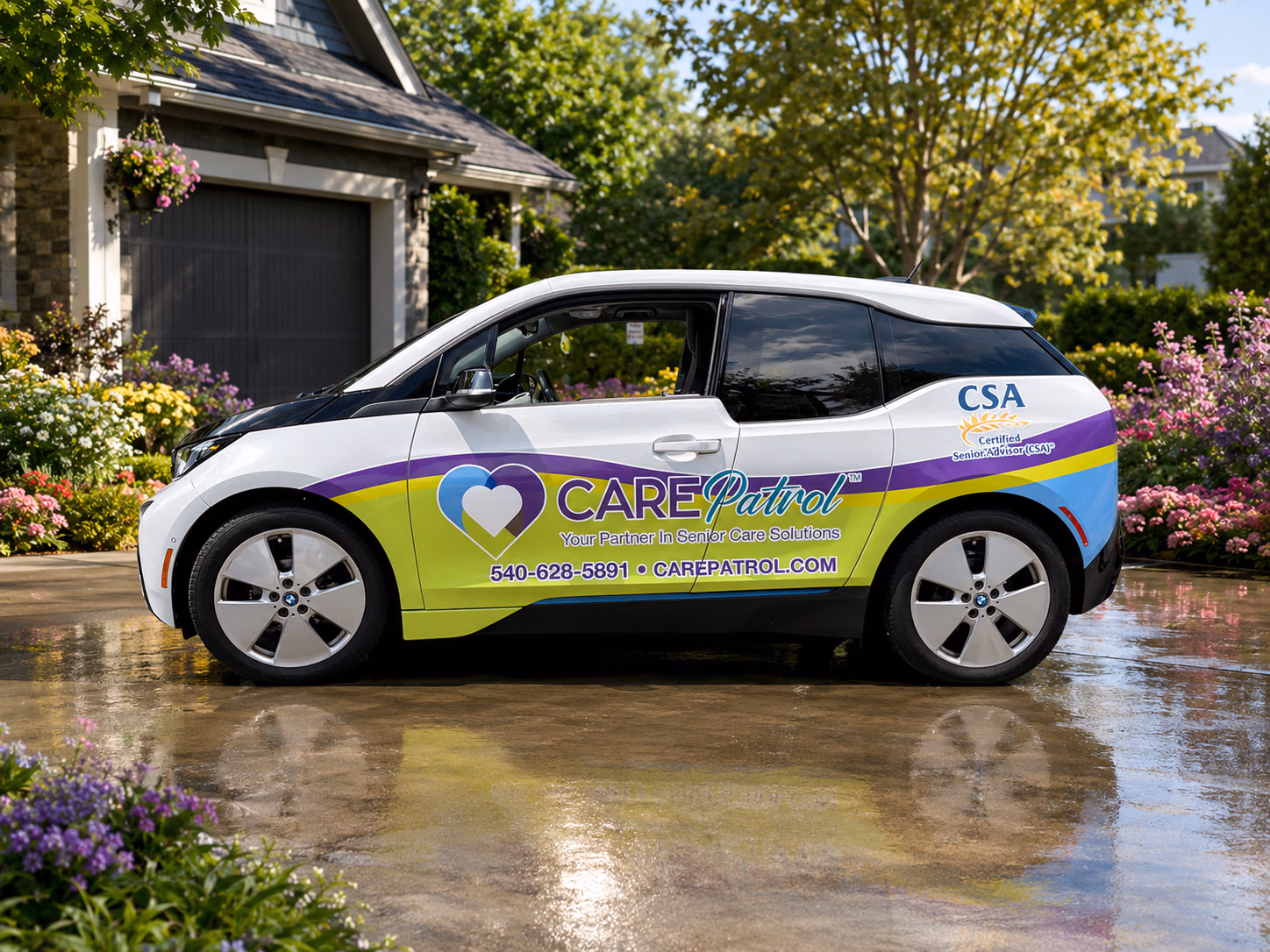 Care Patrol vehicle wrap