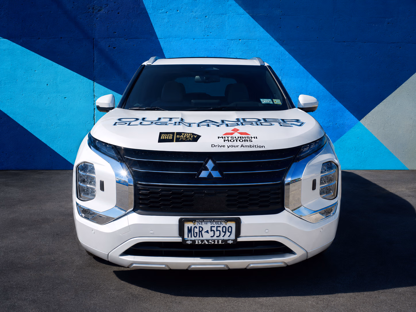 Outlander Plug-in Hybrid EV vehicle wrap in Buffalo, NY