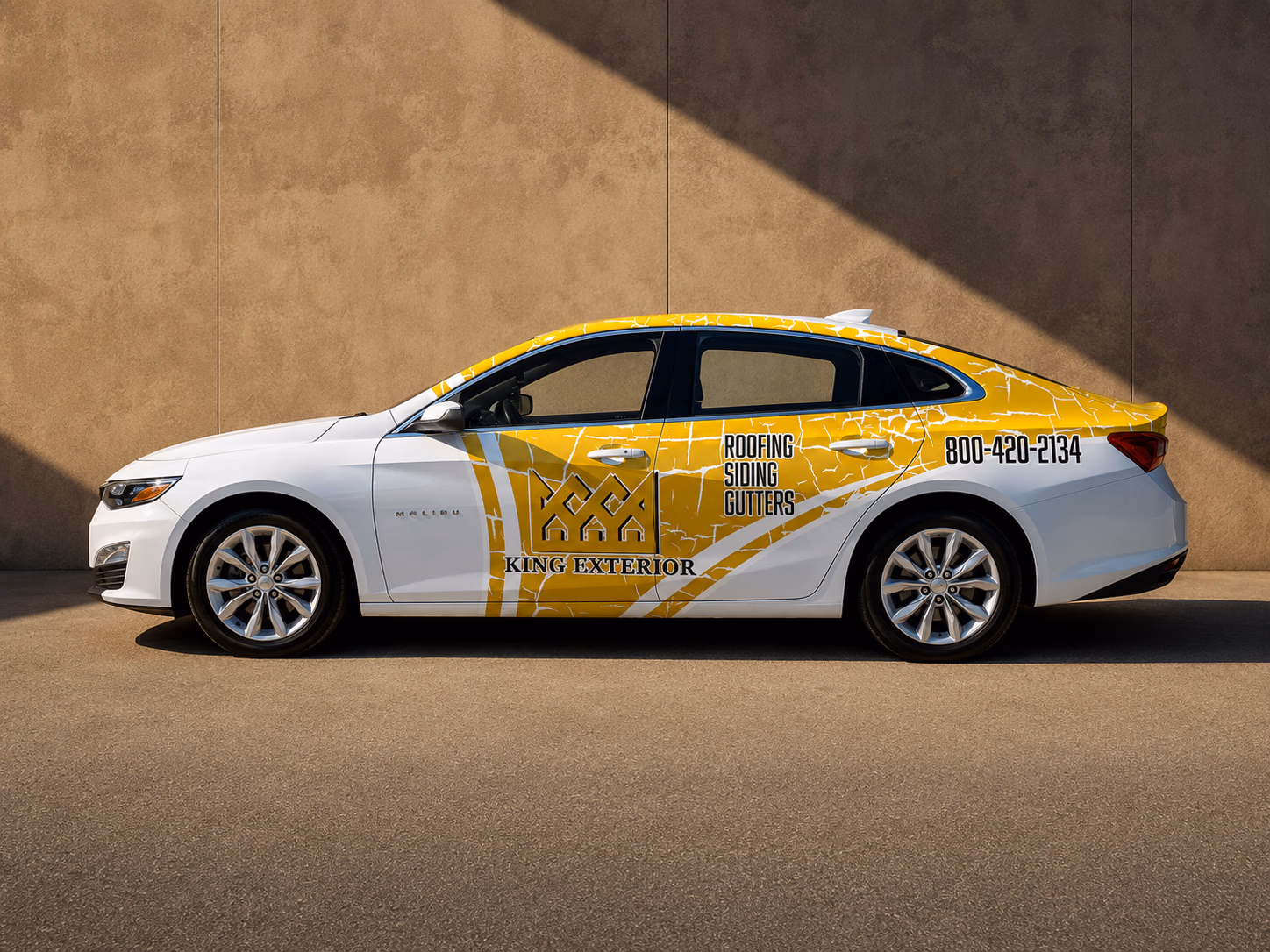 King Exterior vehicle wrap