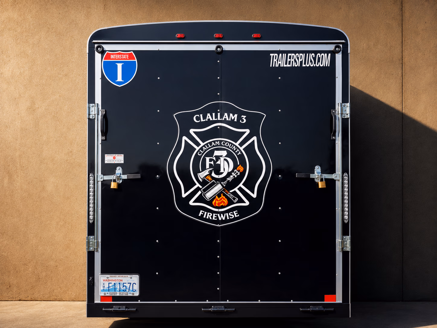 Clallam County Fire District 3 vehicle wrap in Clallam County, WA