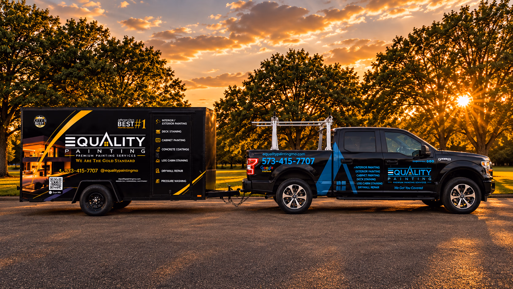 Equality Painting vehicle wrap in Jefferson City, MO