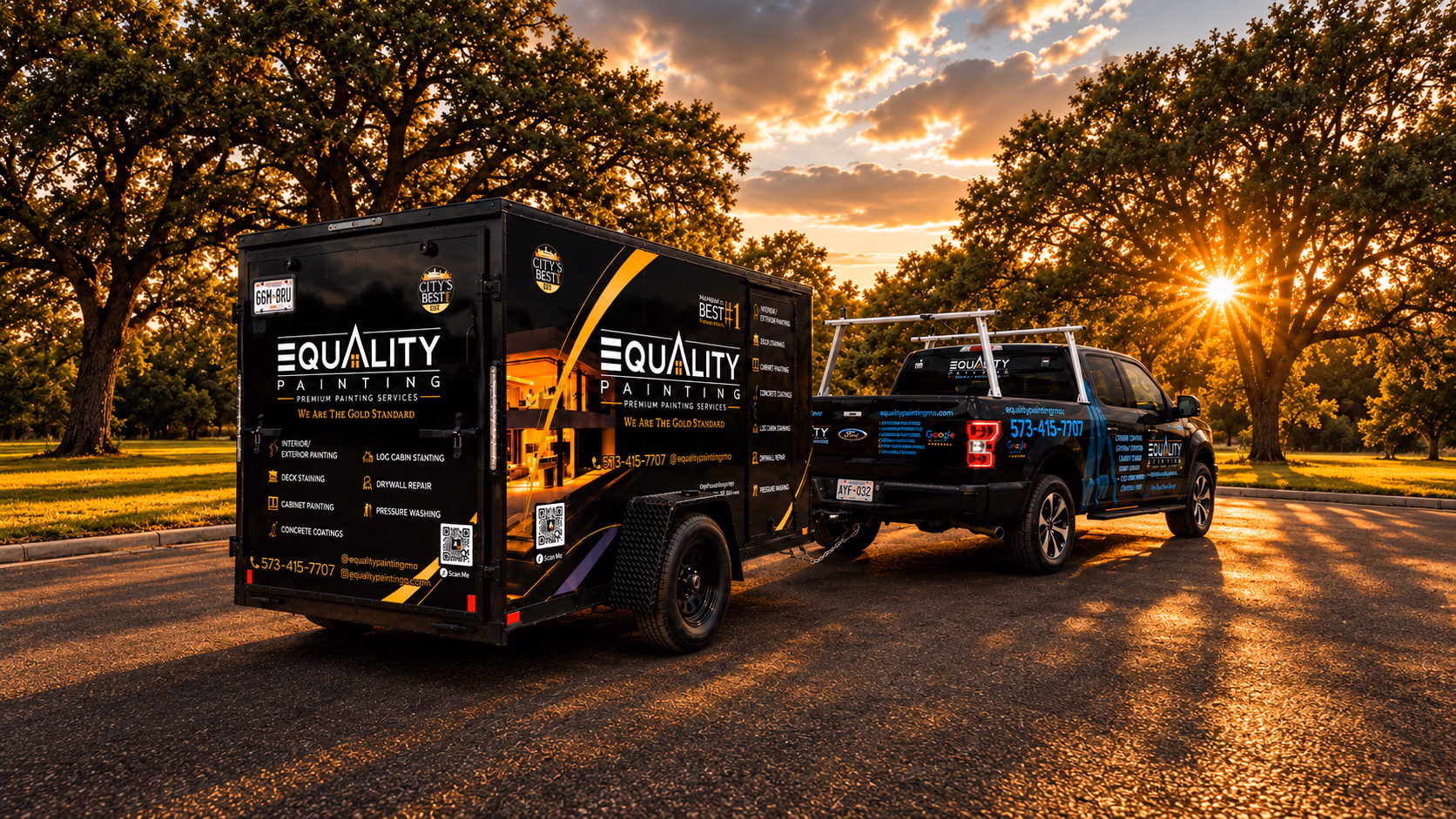 Equality Painting vehicle wrap in Jefferson City, MO
