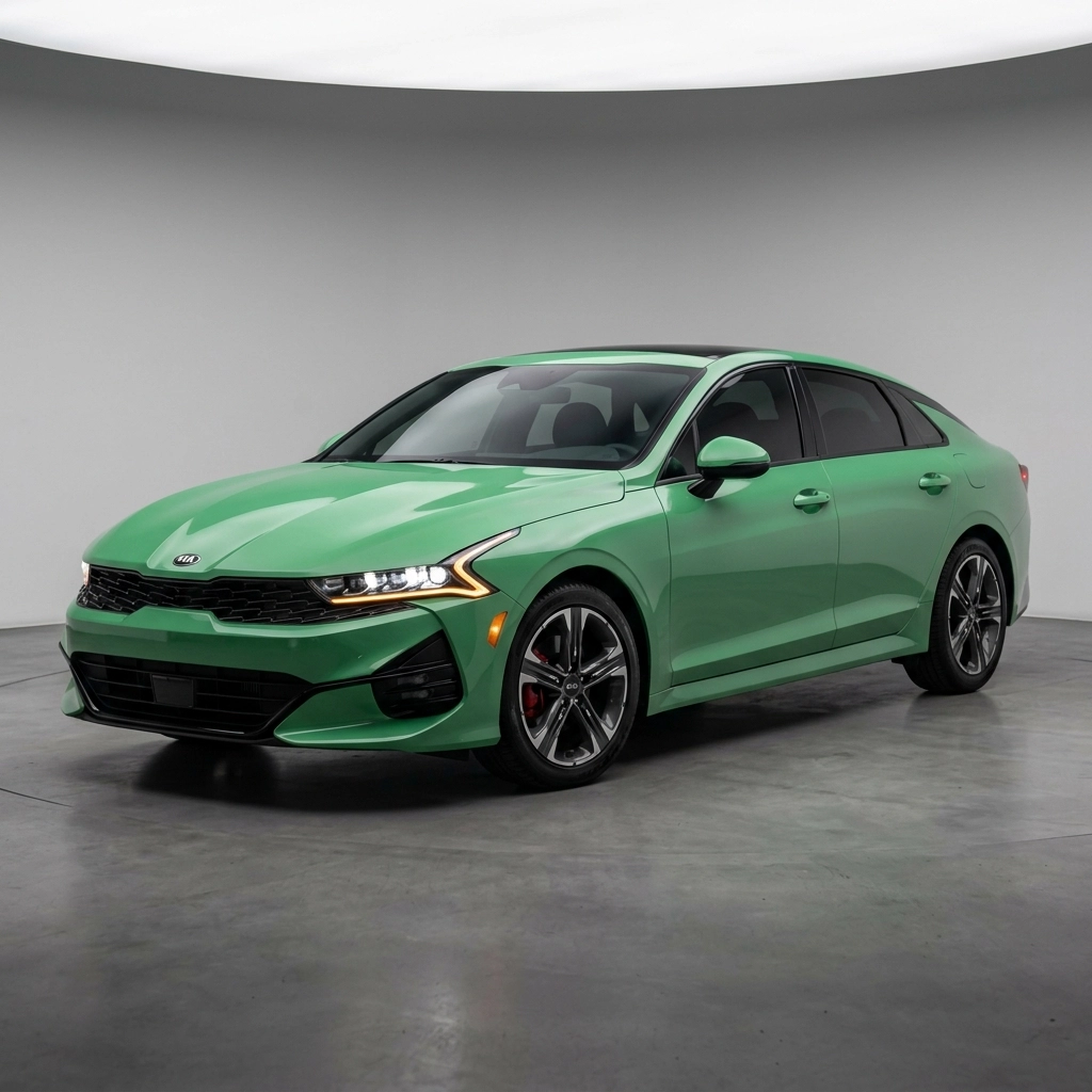 2021 Kia K5 GT-Line wrap concept