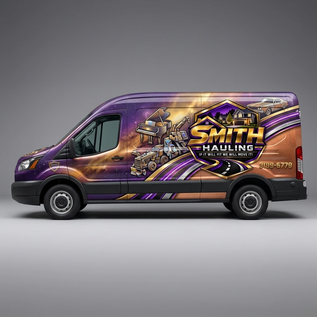 2019 Ford Transit-350 Base wrap concept