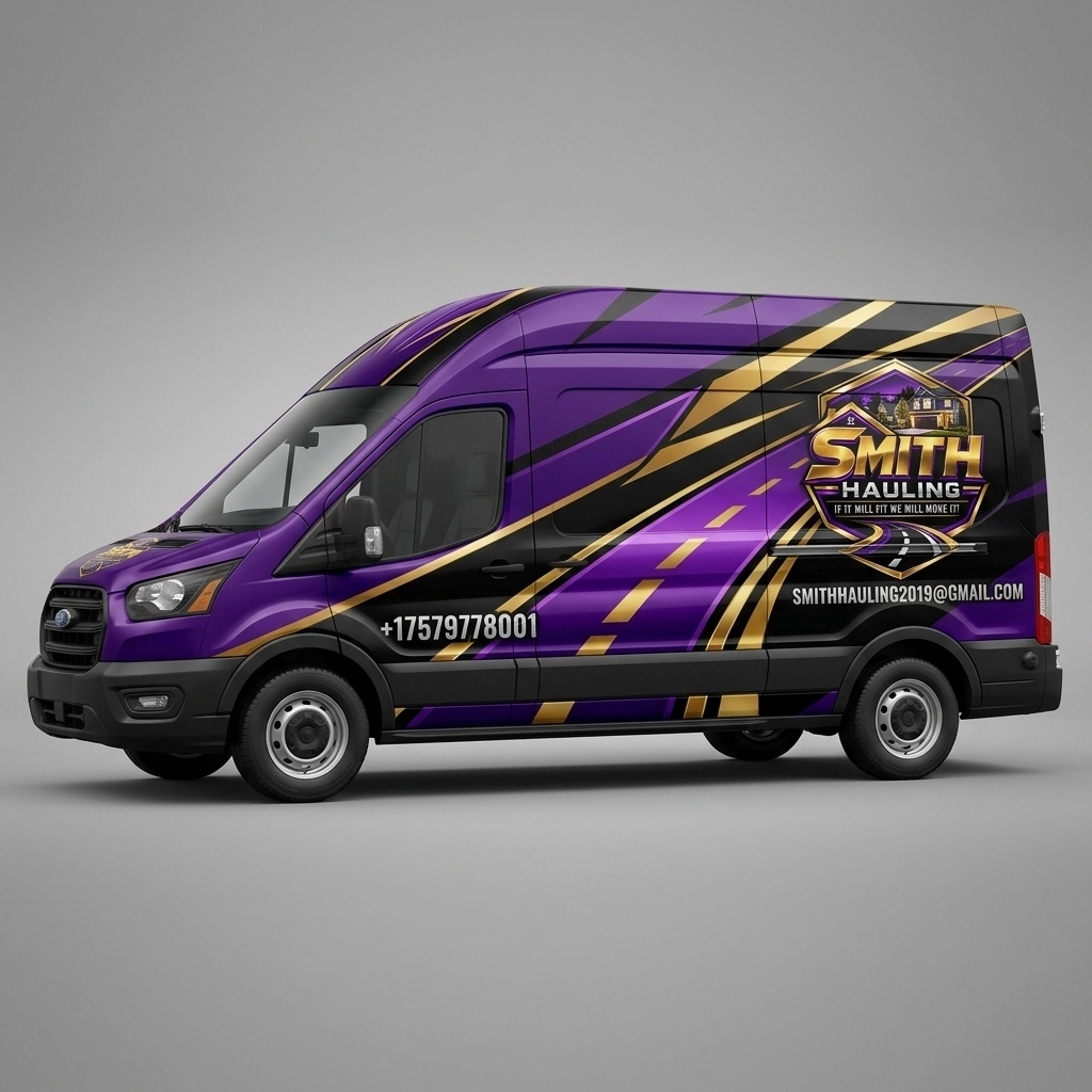 2019 Ford Transit-350 Base wrap concept