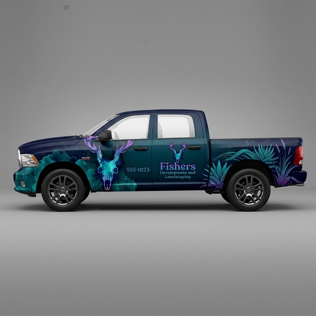 2009 Dodge Ram 1500 SLT wrap concept