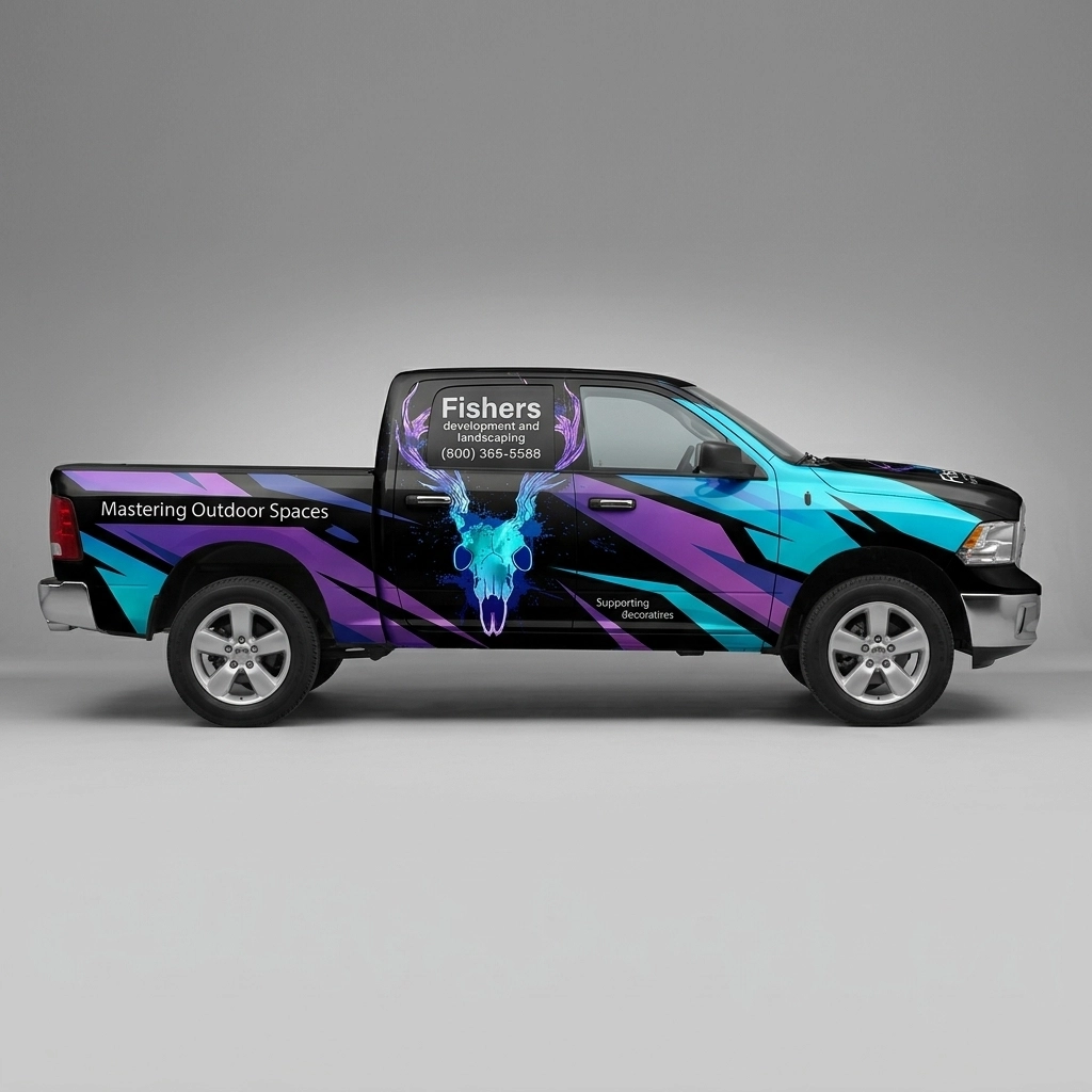 2009 Dodge Ram 1500 SLT wrap concept
