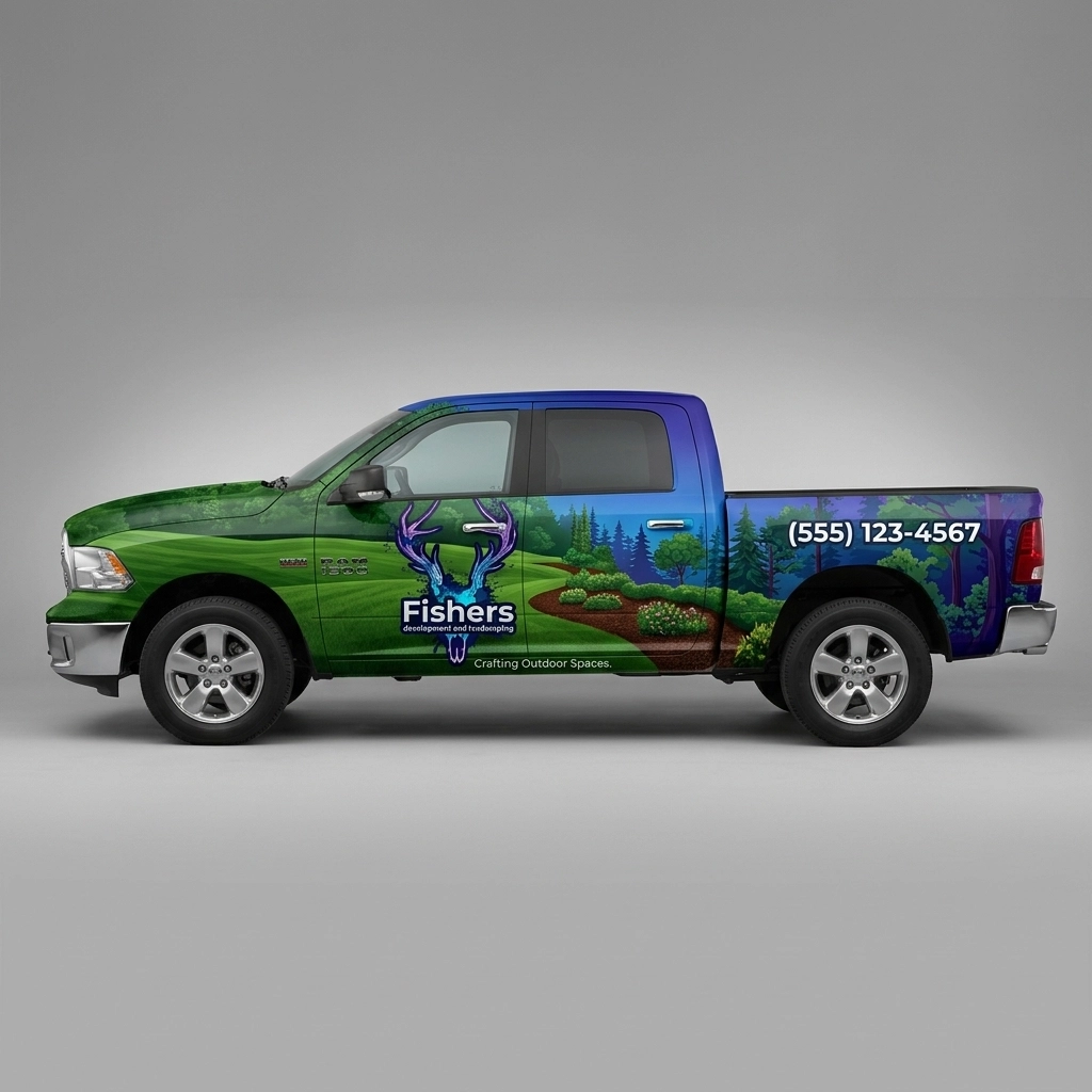 2009 Dodge Ram 1500 SLT wrap concept