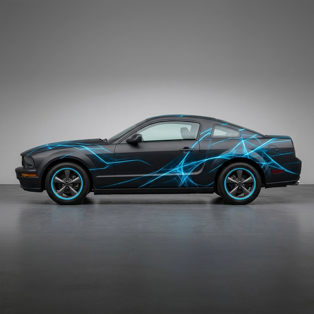 2005 Ford Mustang Base wrap concept