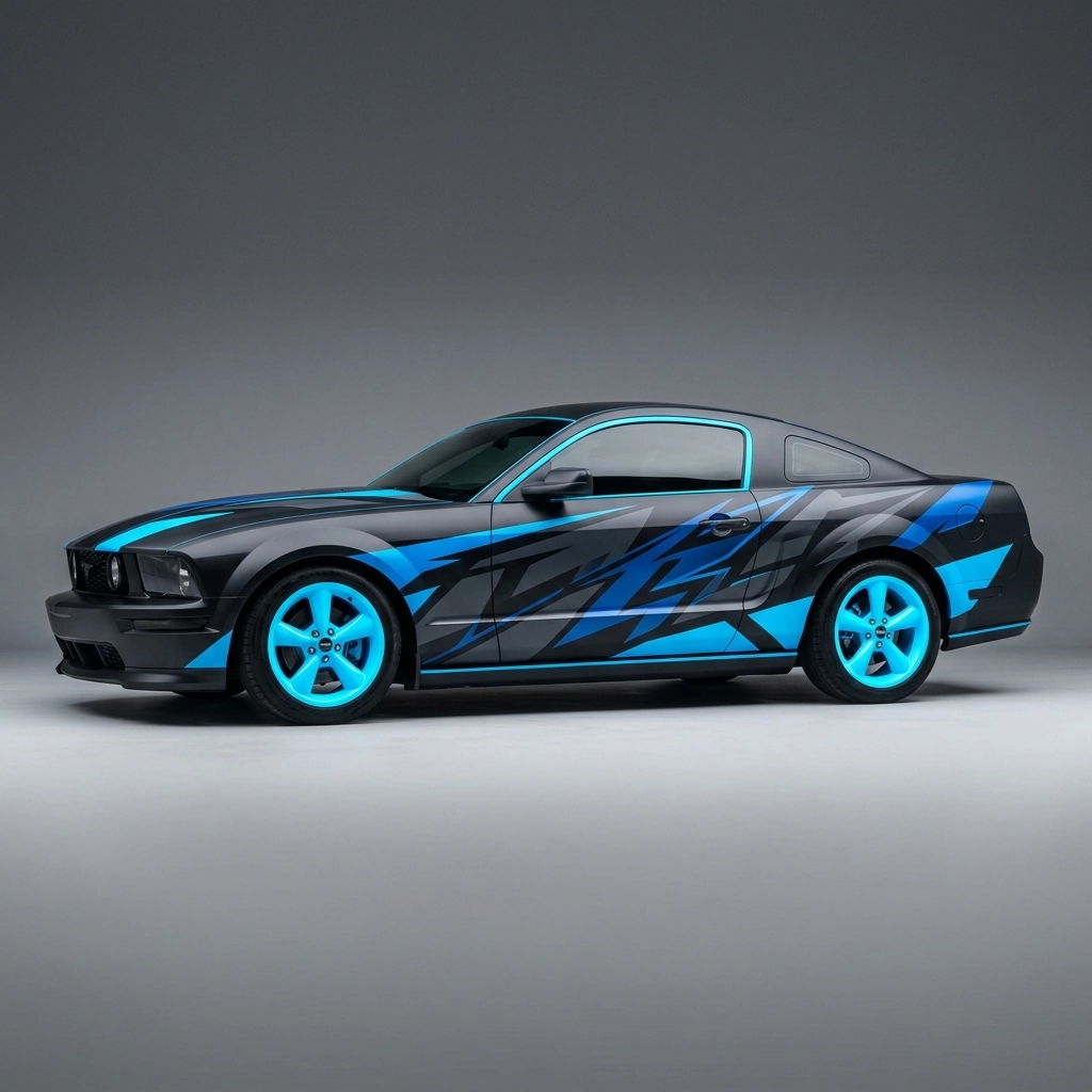 2005 Ford Mustang Base wrap concept