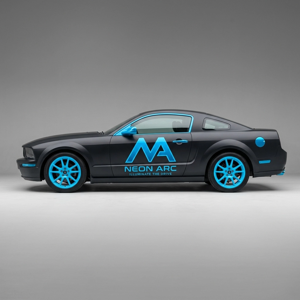 2005 Ford Mustang Base wrap concept