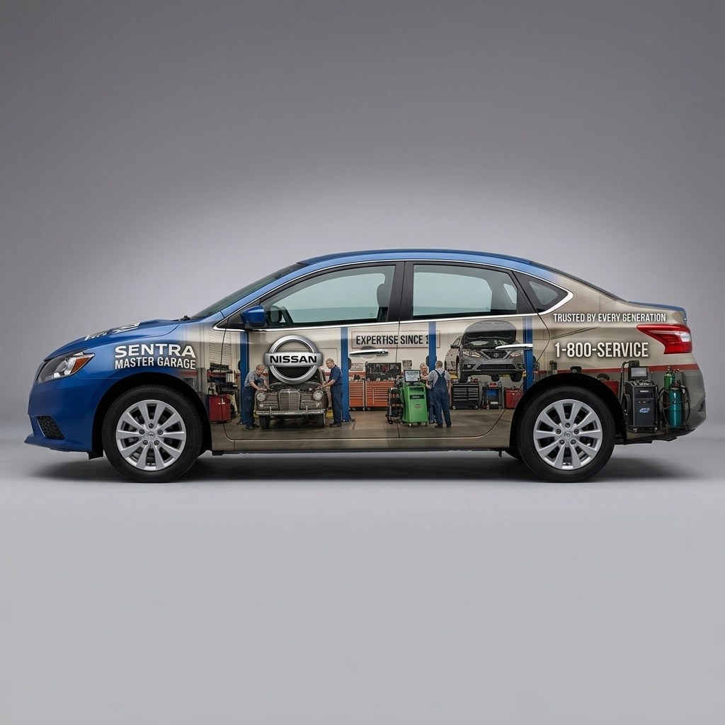 2016 Nissan Sentra S wrap concept