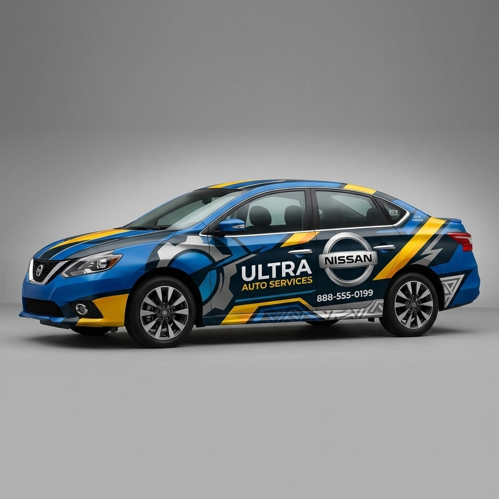 2016 Nissan Sentra S wrap concept