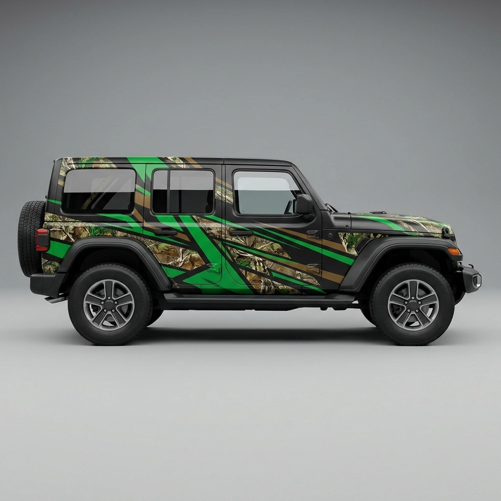 2022 Jeep Wrangler Unlimited High Tide wrap concept