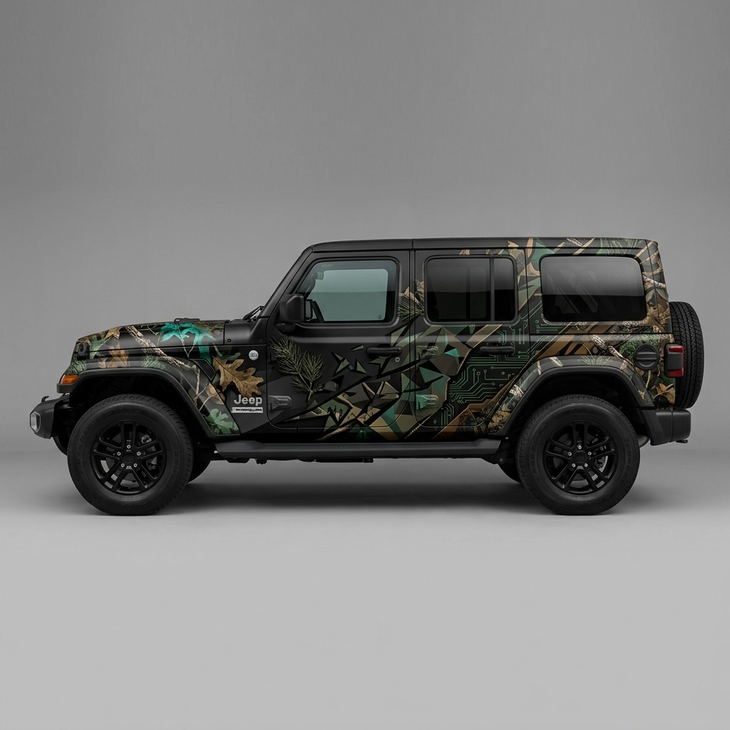 2022 Jeep Wrangler Unlimited High Tide wrap concept