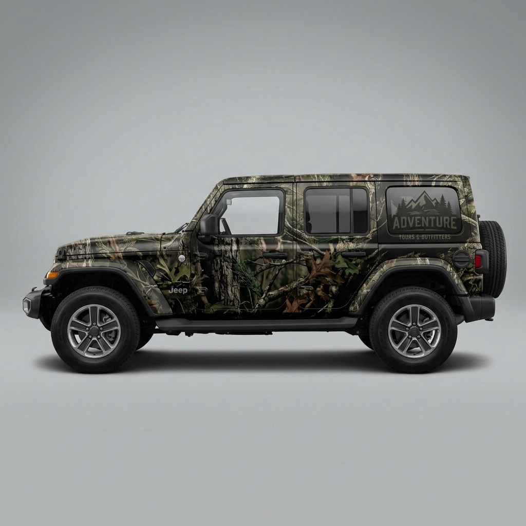 2022 Jeep Wrangler Unlimited High Tide wrap concept