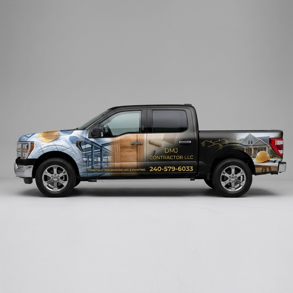 2021 Ford F-150 XL wrap concept