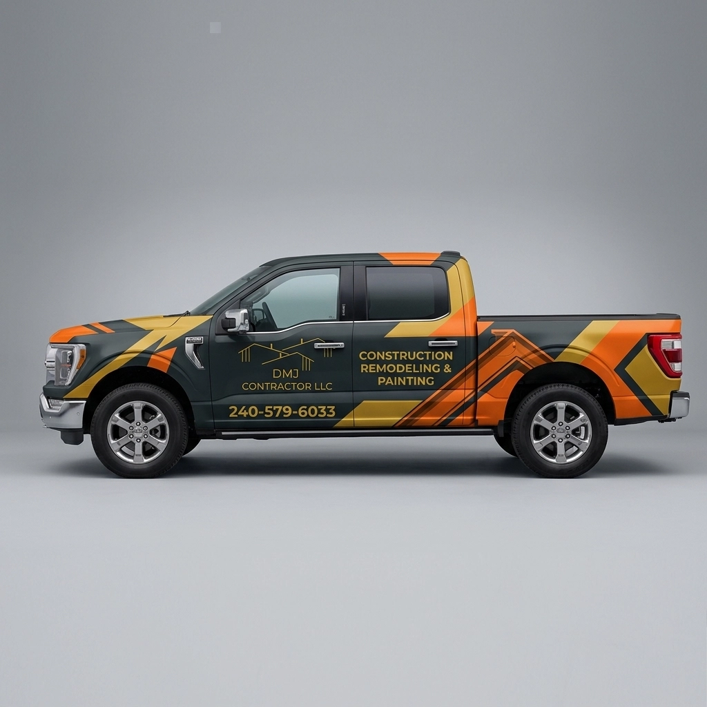 2021 Ford F-150 XL wrap concept