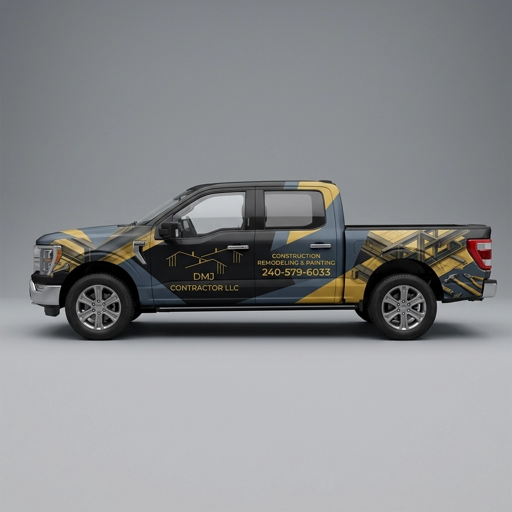 2021 Ford F-150 XL wrap concept