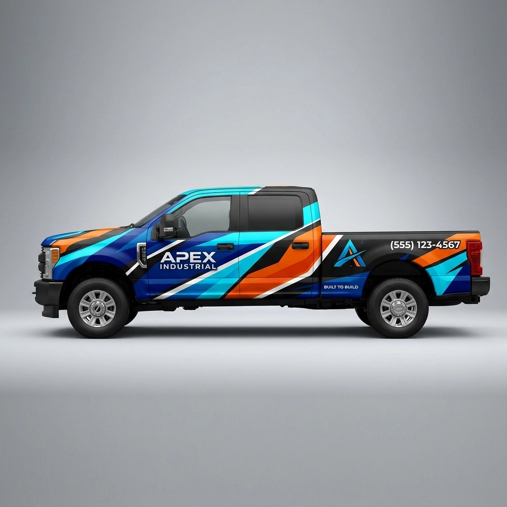 2019 Ford F-350 Super Duty XLT wrap concept
