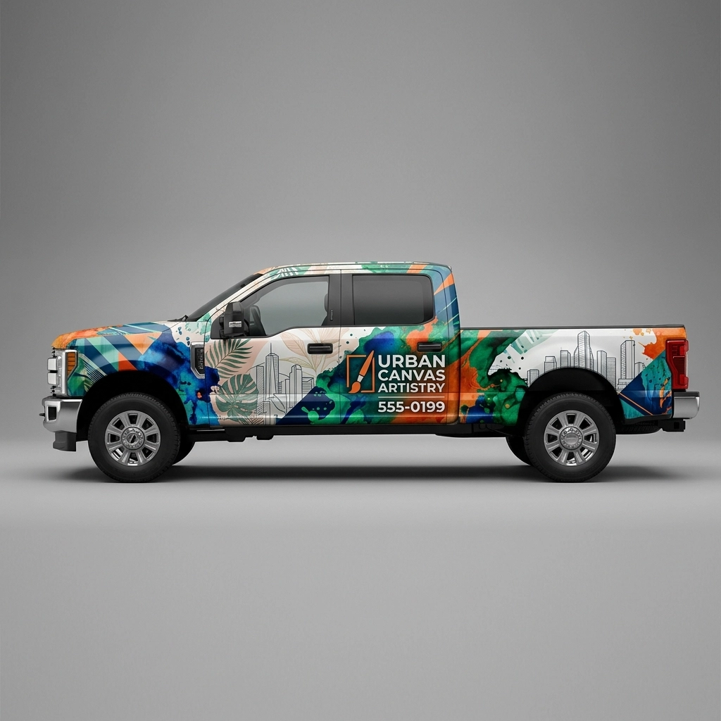 2019 Ford F-350 Super Duty XLT wrap concept